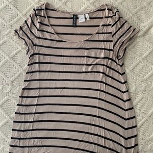 H&M Divided Striped Tshirt